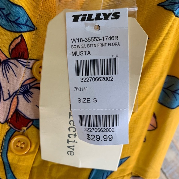 Yellow floral sundress - Picture 3 of 6